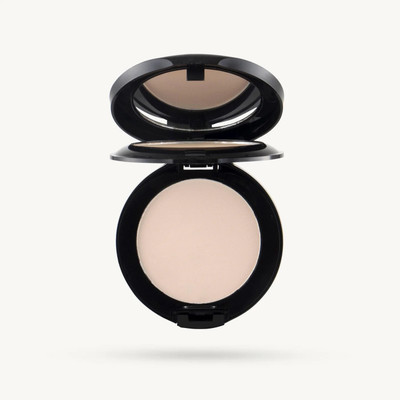 USBK 2 In 1 Compact With Mirror And Powder Puff Compact(beige, 18 g)