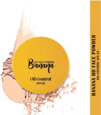 tanvi27 New Loose Powder Banana Translucent Setting Luxury Compact(beige, 15 g)