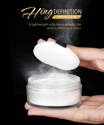 MYEONG Trend Setting Loose Powder Lightweight And Long Lasting Matte Translucent Compact(Matte Translucent, 10 g)