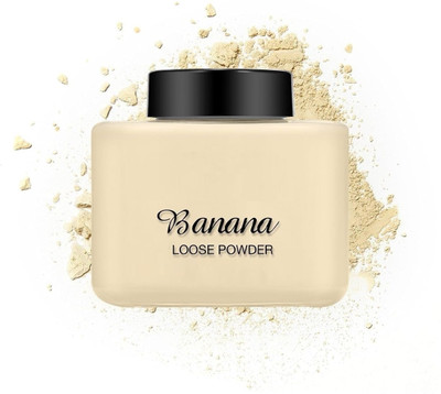 DARVING Banana Loose Powder Brightening & Color-Correcting With Matte Finish Compact(BANANA, 40 g)