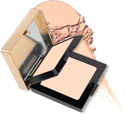 maliao Primer Powder Oil Control SPF 25 - Smooth and Matte Finish Compact(WHITE IVORY, 20 g)