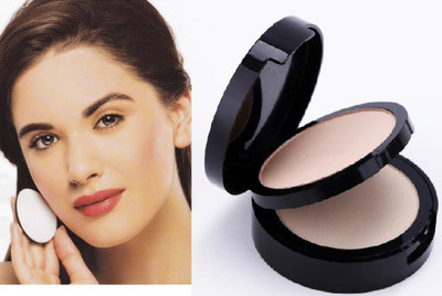 USBK NATURAL MATTE 2 IN 1 COMPACT DAILY BASE Compact(Pink, 18 g)