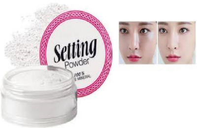 Luipui long lasting best setting powder for makeup pack of 1 Compact(white, 30 g)