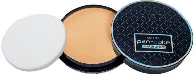 CATERINACHIARA Oil Free & Water Proof Compact Powder Compact(beige, 15 g)