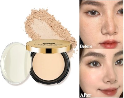 luzimaisa hd Pancake For Oil Controla Tone Foundation  Compact(Natural, 28 g)