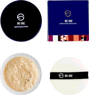 Me-One MAR Trend Setting Loose Powder Light & Long Lasting Setting Powder face Makeup Compact(Banana, 8 g)