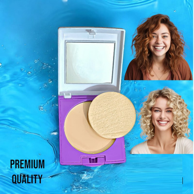 Luipui MATTE FINISH COMPACT POWDER FOR FACE PACK OF 1 Compact(BEIGE, 15 g)