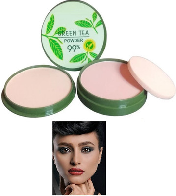 nn 2 IN 1 COMPACT POWDER PERFECT SHADE LOOK PACK OF 1 Compact(beige, 20 g)