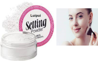 Luipui low price setting powder pack of 1 Compact(white, 30 g)