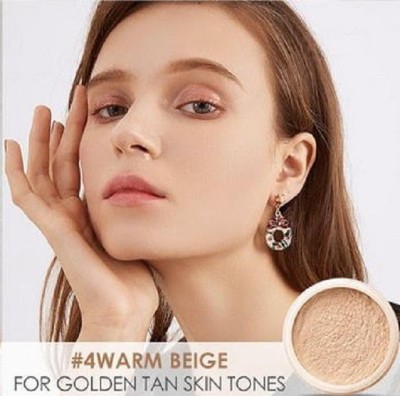 LILLYAMOR LONG LASTING & WATERPROOF LOOSE POWDER COMPACT Compact(WARM BEIGE, 15 g)