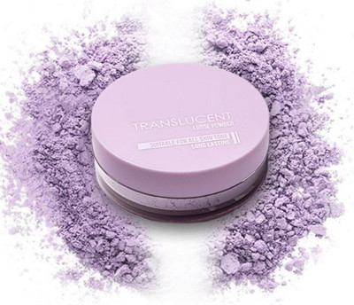 DARYUE Bake Translucent Matte Loose Powder  Compact(LAVENDER, 30 g)