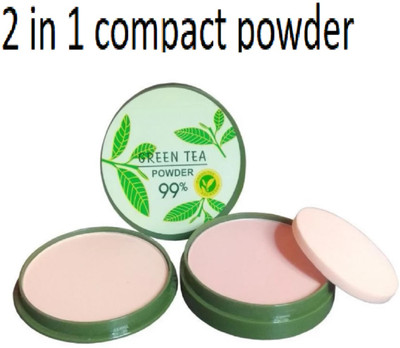 Neycare MATTE FINISH NEW PERFECT 2 IN 1 COMPACT POWDER PACK OF 1 Compact(BEIGE, 20 g)