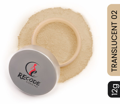 recode Translucent Setting Powder Shade 02 Compact(Shade 02, 12 g)
