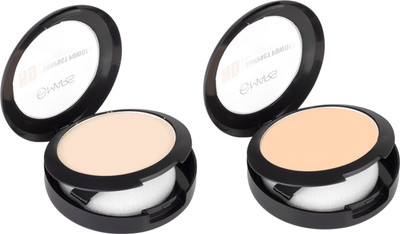 MARS HD Oil Control Compact Powder VANILA & BUTTER SCOTCH Compact(Shade-02+03, 16 g)
