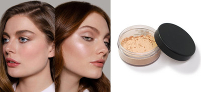 USBK MATTE FINISH LOOSE POWDER Compact(ivory, 30 g)