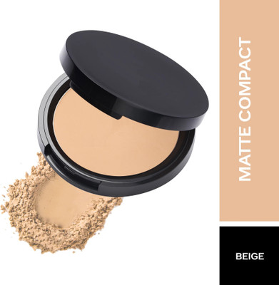 KAIASHA BEST COMPACT POWDER PERFECT MATTE LOOK Compact(BEIGE, 10 g)