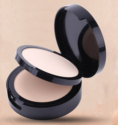 THTC 2 in 1 Compact Powder for Refreshing and Glowing Skin Compact(Beige, 20 g)