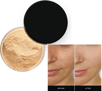 Jiwoo HD Flawless Setting Powder Compact(banana, 10 g)