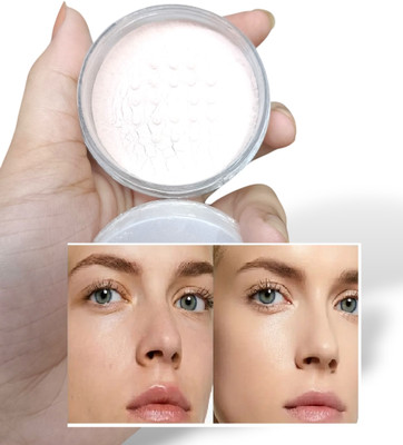 MYEONG Oil Control Glow Long Lasting | Smooth Matte Setting Powder Compact(Light Ivory, 15 g)