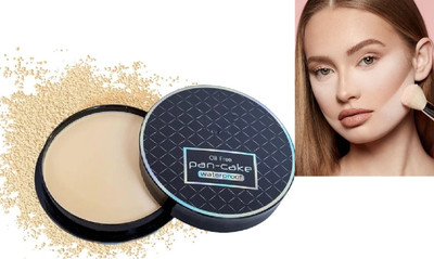 AFARAXIA Powder matte Compact for matte finish glow Compact(ivory, 10 g)