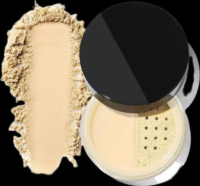 USBK Loose Powder Matte Finish Face Base Non Sticky Compact(BEIGE, 15 g)