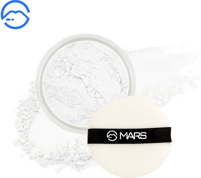 MARS Born To Bake Setting Powder With Matte Finish | Ultra-Durable | Oil Control Compact(Translucent, 11 g)