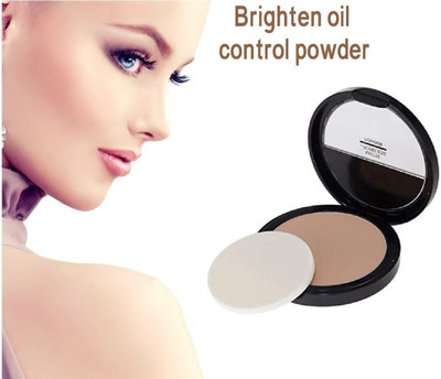Aylily Matte Finish Weightless Stay Matte Powder | Oil Control  Compact(NATURAL Beige, 15 g)