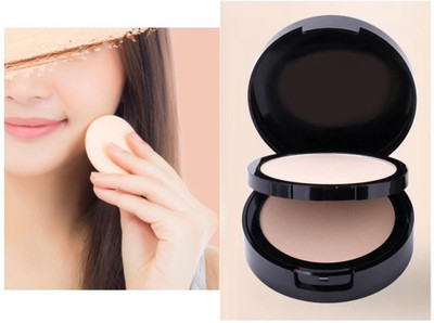 Herrlich PRETTY FACE FULL COVERAGE 2 IN 1 COMPACT POWDER WITH MATTE FINISH Compact(IVORY, 18 g)