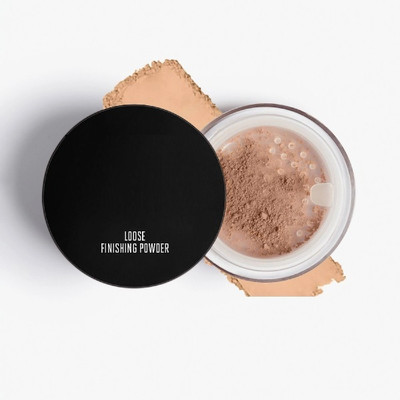 AMOSFIA Waterproof Oil-control Banana Loose Mattifying Powder  Compact(light skin color, 15 g)