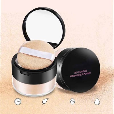 GULGLOW99 Waterproof Poreless Long Lasting Soft-Matte Face Powder Makeup Compact(BEIGE, 15 g)