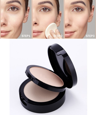 SEUNG BEST QUALITY COMPACT POWDER 2 IN 1 WITH PUFF Compact(BEIGE, 15 g)