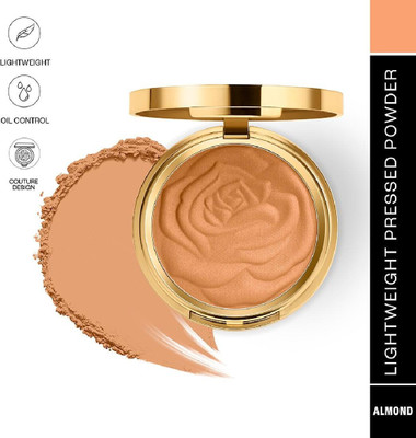 Lakmé Showstopper Collection Rouge Bloom Setting Powder Almond Compact(Almond, 12 g)