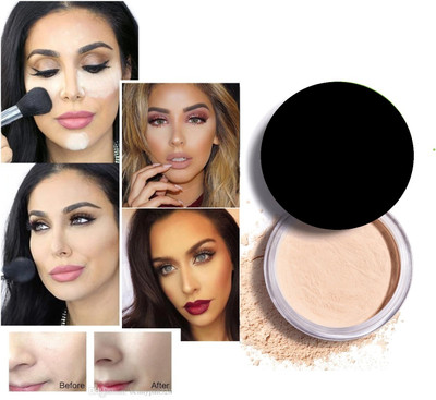 ADJD MATTE FINISHING LOOSE POWDER COMPACT FOR ALL TYPE OF SKIN  Compact(IVORY, 15 g)