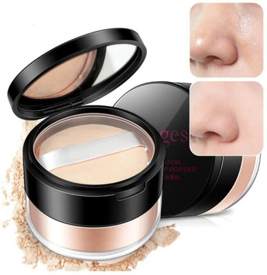 GULGLOW99 Loose Face Powder, Lightweight & Long Lasting Makeup Setting Compact(BEIGE, 15 g)