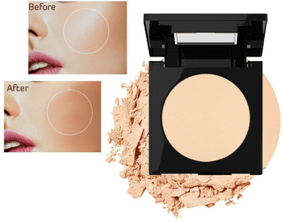 Aylily Matte Finish Compact Matte + Poreless Powder|16H Oil Control Compact(BEIGE, 30 g)