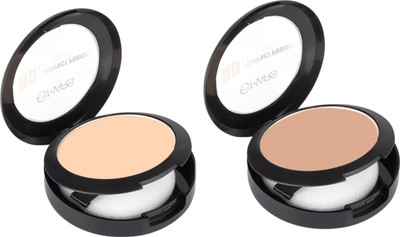 MARS HD Oil Control Compact Powder BUTTER SCOTCH & COCOA Compact(Shade-03+06, 16 g)