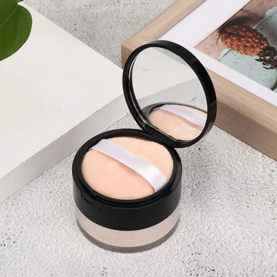 Herrlich Matte Finish Banana Loose Powder To Enhance Skin Tone Compact(IVORY, 15 g)