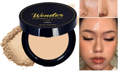 GABBU 2in1 Long Lasting Compact Powder  Compact(SKIN, 23 g)