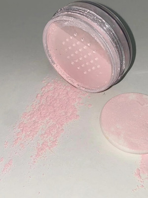 DARYUE Matte Loose Setting Powder Compact(Pink, 30 g)