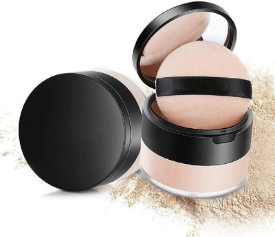 nn Ultra Fine Setting Powder For All Skin Types For Face Makeup Compact(Beige, 10 g)