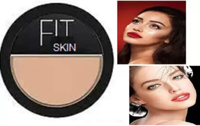 Luipui long lasting 2 in 1 compact powder Compact(Beige, 14 g)