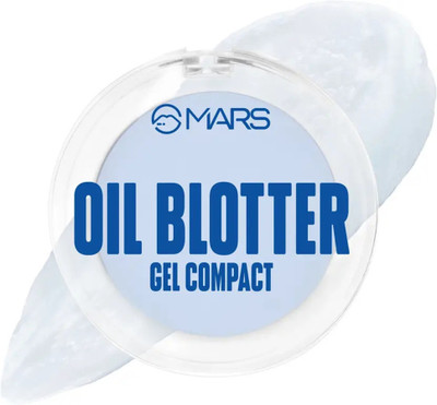 MARS Oil Blotter Gel for Poreless Effect  Compact(Transparent, 5 g)