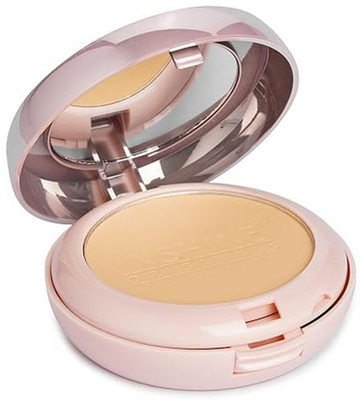 Inshine Reveal Mattifying Oil Control Pressed Powder for Face,Compact SPF 15 Compact(Ivory Light, 20 g)