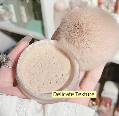 luzimaisa Best Translucent Loose Setting Powder Compact(beige, 8 g)