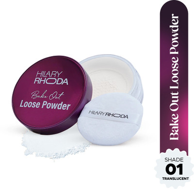 Hilary Rhoda Bake Out Loose Compact(Shade-01, Tanslucent, 10 g)
