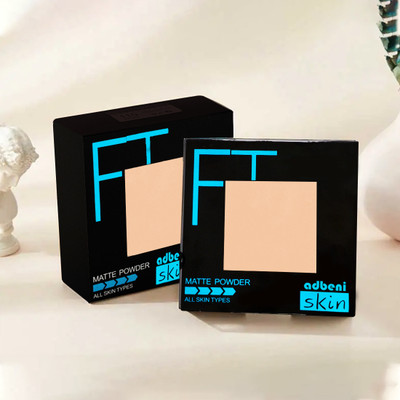adbeni Fit Skin Matte  Compact(Shade-02, 12 g)