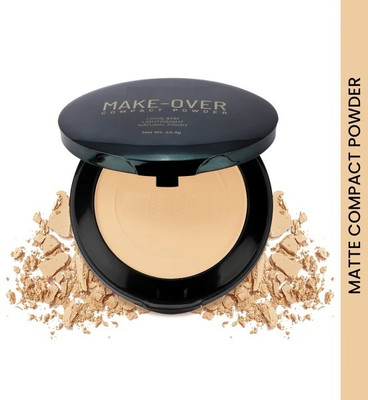GABBU 2 In 1 Weightless Stay Matte Compact Longlasting & Sweat Resistant Compact(natural, 43.5 g)