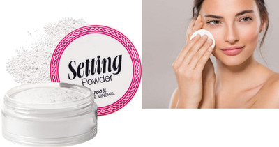 AFARAXIA New Ultra Fine Setting Powder for Face Makeup  Compact(white, 20 ml)