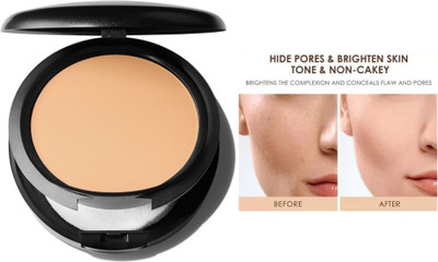 Yuency DAILY USE AND FACE GLOW OIL CONTROL MAKE UP COMPACT Compact(BEIGE, 15 g)