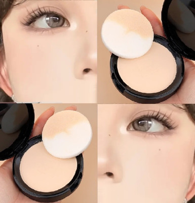 MYEONG Matte Finish 2 in 1 Formula Korean  Compact(beige, 15 g)